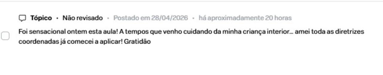 Depoimento de mãe